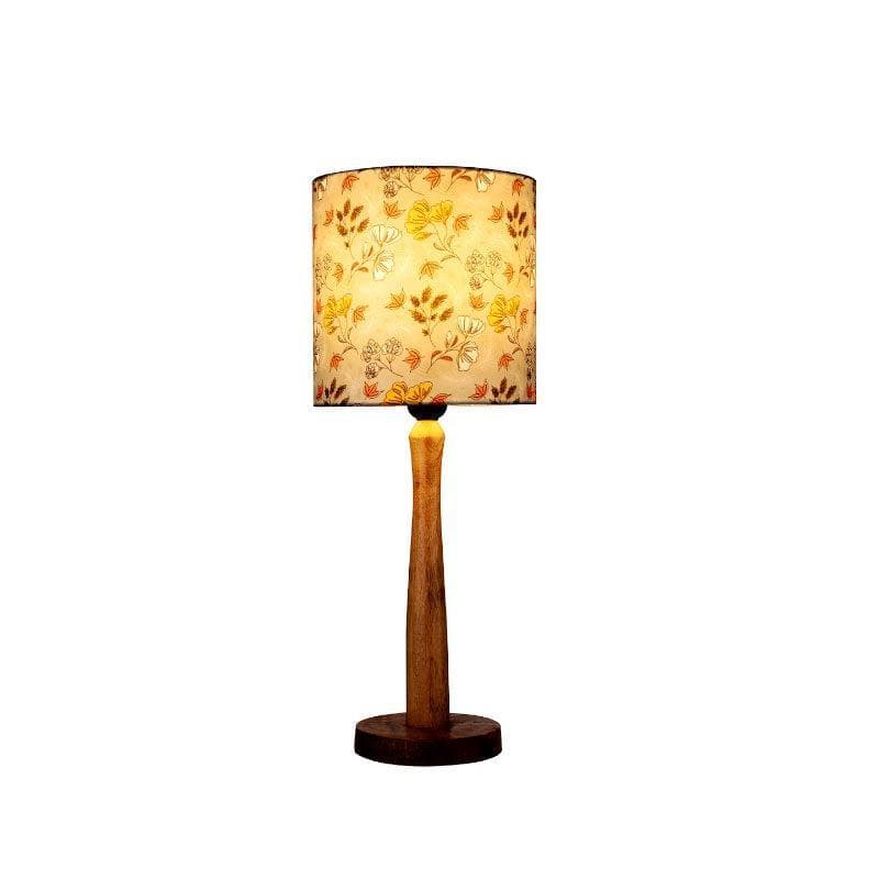 Table Lamp - Gardenia Aura Classy Wooden Stand Table Lamp