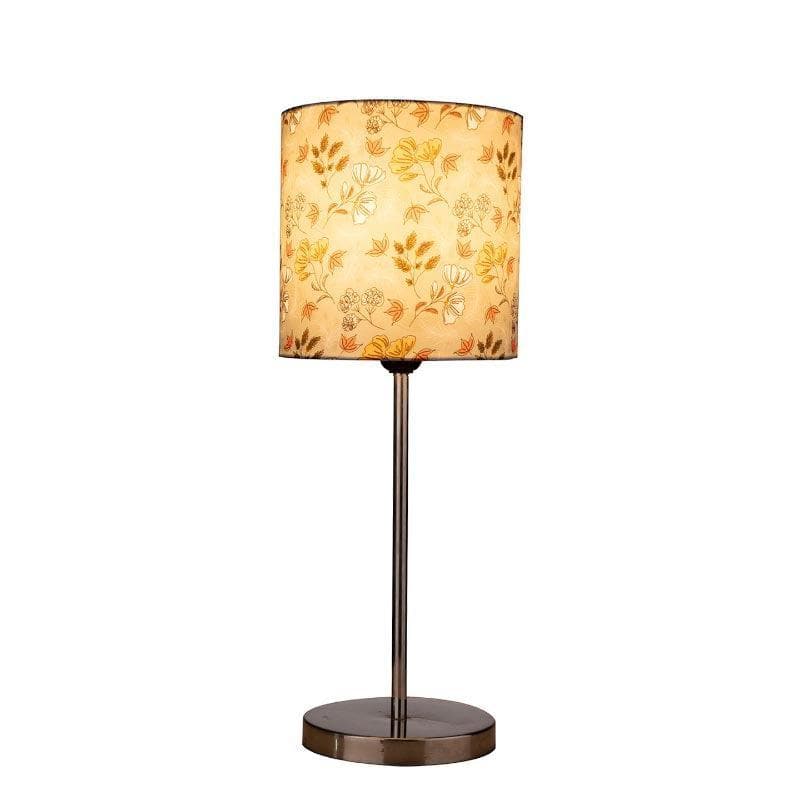 Table Lamp - Gardenia Aura Metal Chrome Table Lamp