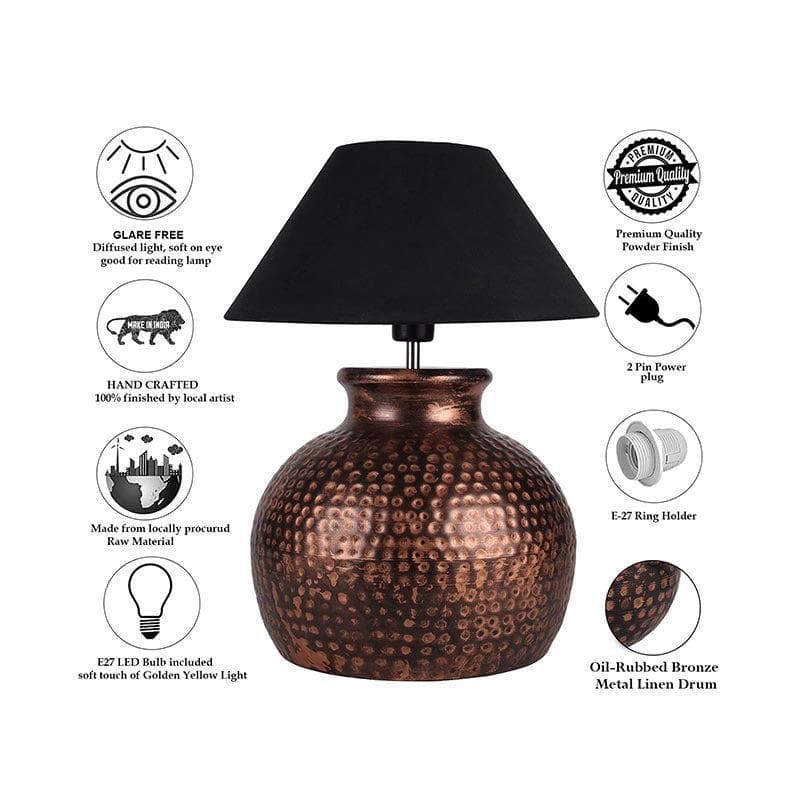 Table Lamp - Girisha Table Lamp - Black