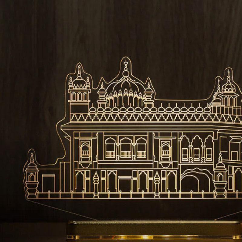 Buy Golden Temple Lamp Table Lamp from Vaaree