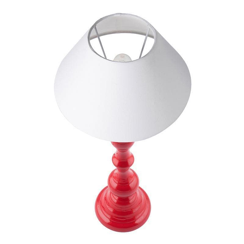 Table Lamp - Graceful Gleam Red Table Lamp - Rouge