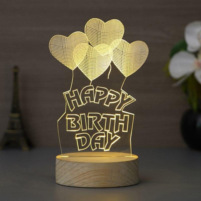 Table Lamp - Happy Birthday Lamp