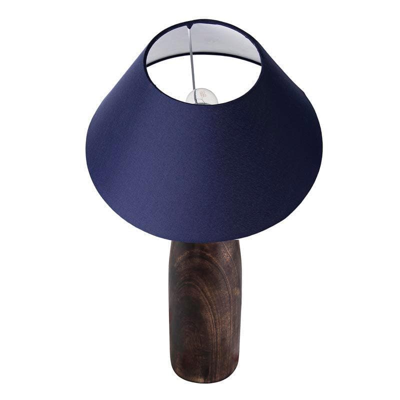 Table Lamp - Harmony Glimpse Table Lamp With Conical Shade - Blue