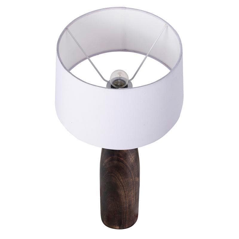 Table Lamp - Harmony Glimpse Table Lamp With Drum Shade - White