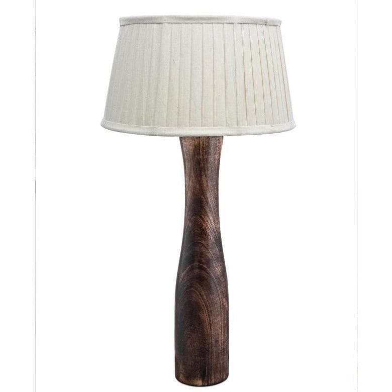 Buy Harmony Glimpse Table Lamp With Pleated Shade - Off-White Table Lamp from Vaaree