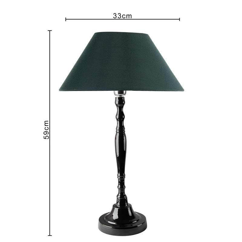 Table Lamp - Imperial Black Table Lamp - Emerald