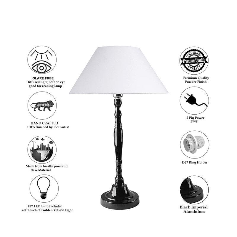 Table Lamp - Imperial Black Table Lamp - White