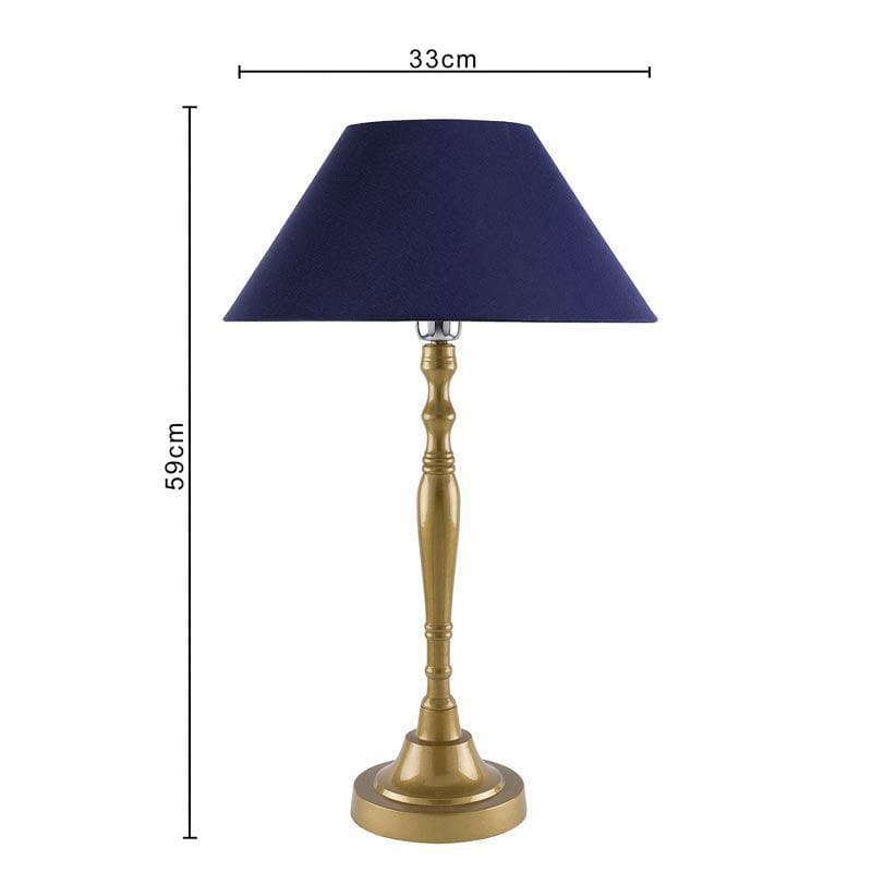 Table Lamp - Imperial Gold Table lamp - Blue