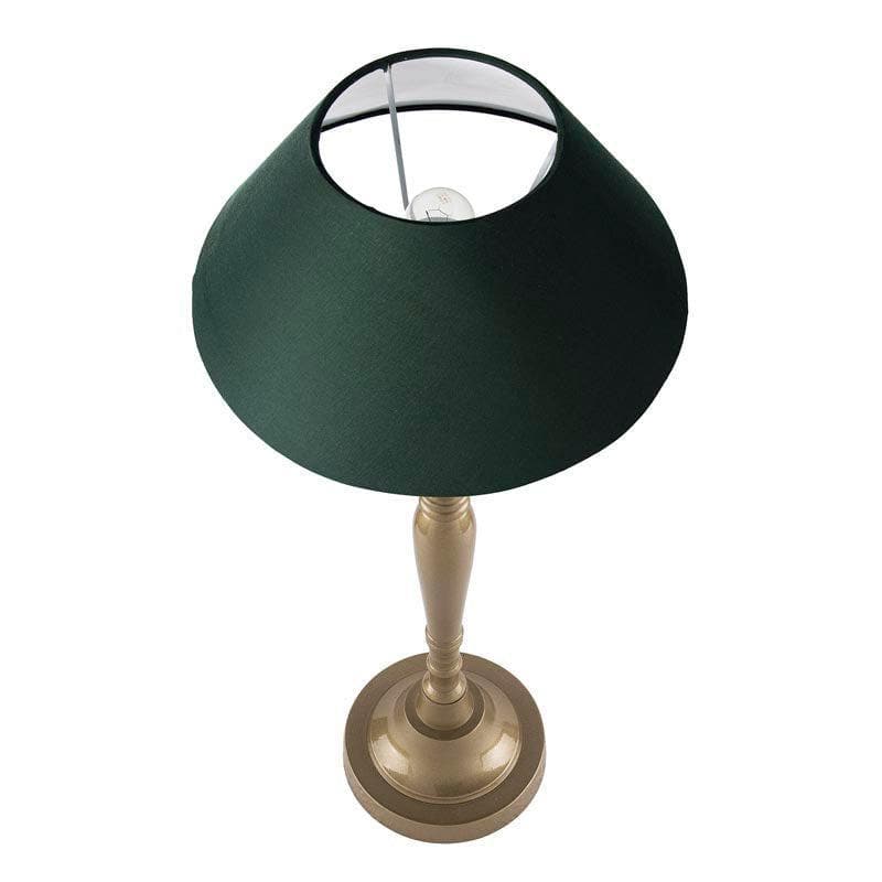 Buy Imperial Gold Table lamp - Green Table Lamp from Vaaree