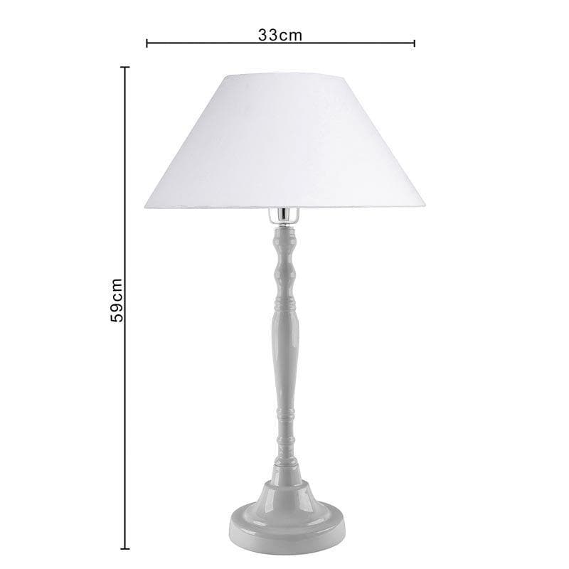 Table Lamp - Imperial White Table Lamp - Ice