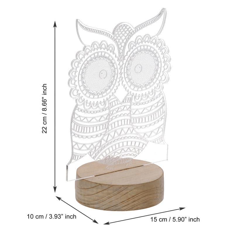 Buy Indie Owl Luminance Lamp Table Lamp from Vaaree