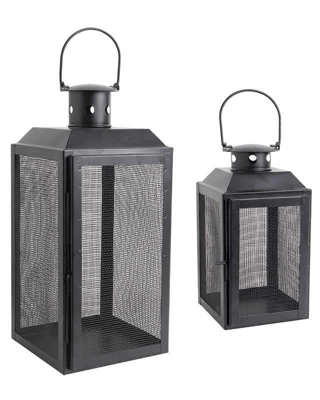 Buy Iron Lady Lantern Lamp - Set Of Two Table Lamp from Vaaree