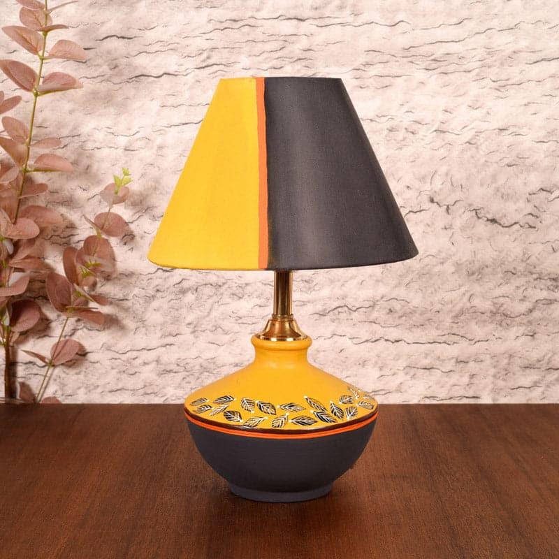 Buy Jericha Terracotta Table Lamp Table Lamp from Vaaree