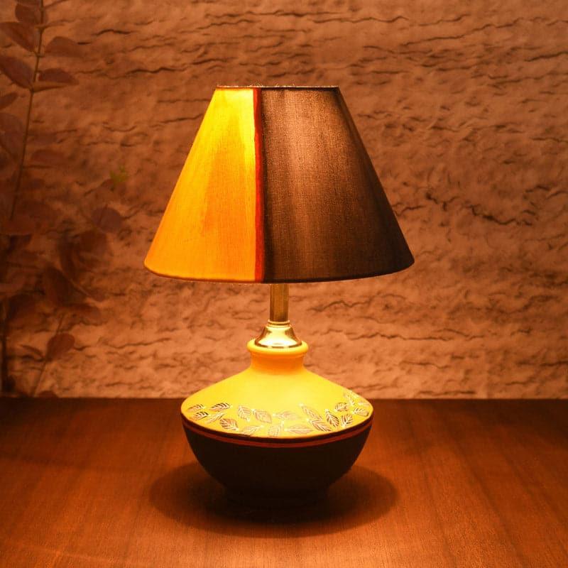 Buy Jericha Terracotta Table Lamp Table Lamp from Vaaree