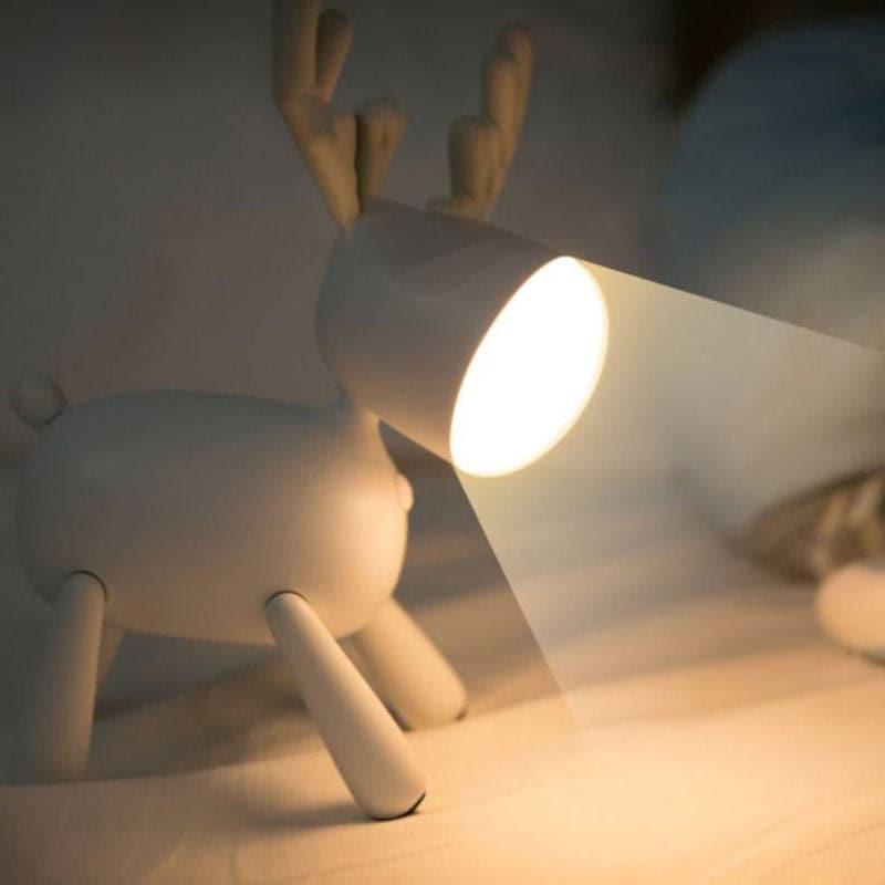 Buy Jolly Reindeer LED Table Lamp Table Lamp from Vaaree