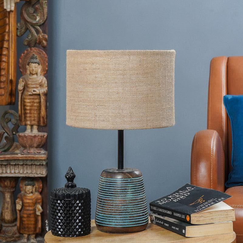 Table Lamp - Jute Jam Cobalt Table Lamp