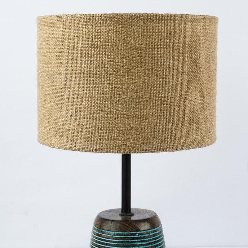 Table Lamp - Jute Jam Cobalt Table Lamp