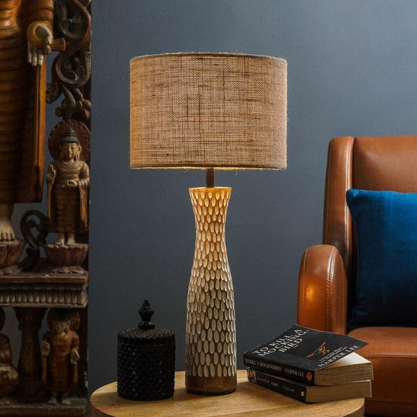 Table Lamp - Jute Jam Textured Table Lamp