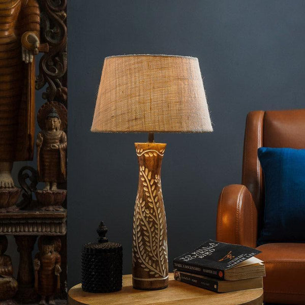 Table Lamp - Jute Jamboree Vintage Vine Table Lamp