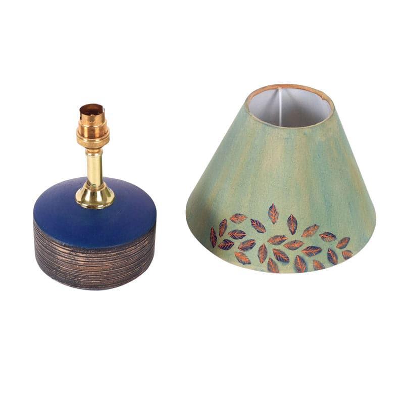 Buy Leaves In Wind Wooden Table Lamp Table Lamp from Vaaree