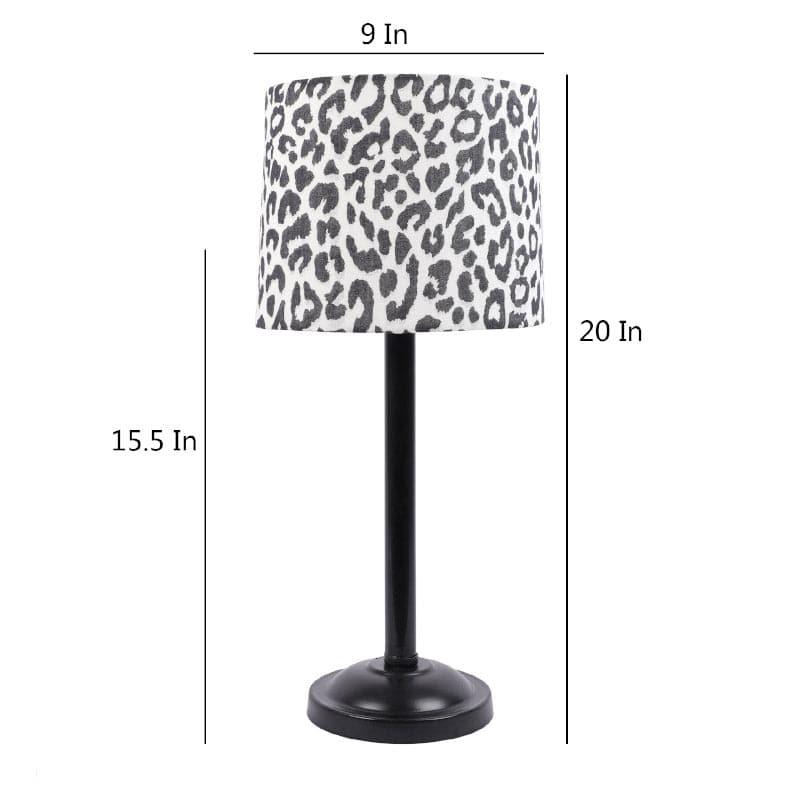 Table Lamp - Leopard Hide Monroe Table Lamp