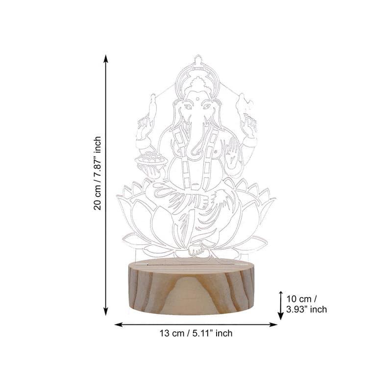 Table Lamp - Lord Ganapati Luminance Lamp