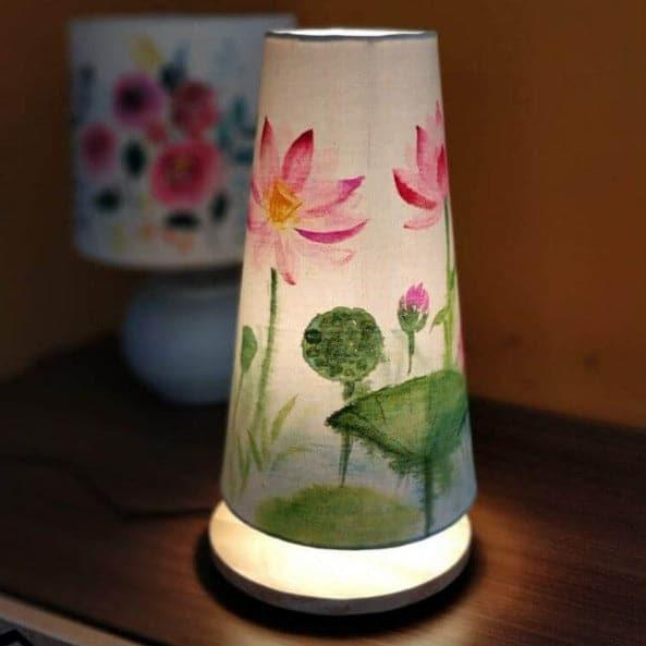 Table Lamp - Lotusa Charm Cone Table Lamp