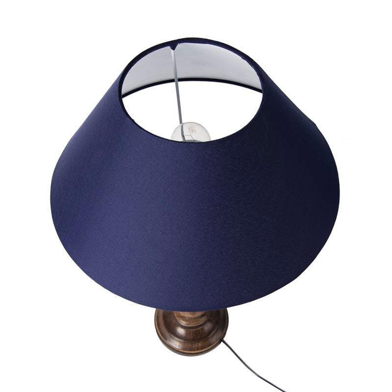 Buy Mabel Antique Table Lamp - Blue Table Lamp from Vaaree