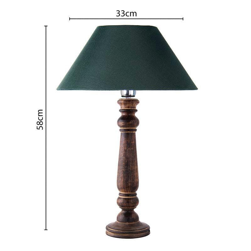 Table Lamp - Mabel Antique Table Lamp - Green