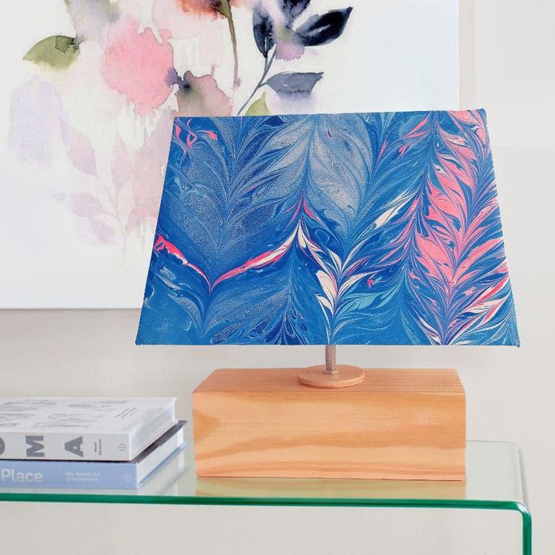 Table Lamp - Marbling Table Lamp - Blue & Pink