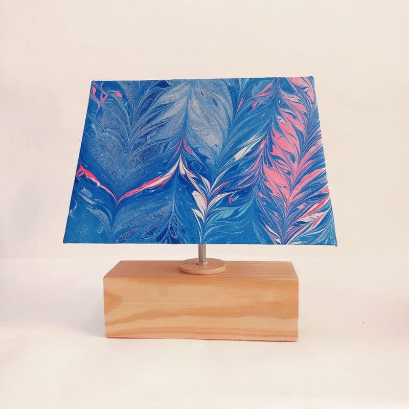 Table Lamp - Marbling Table Lamp - Blue & Pink