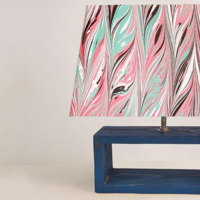 Table Lamp - Marbling Table Lamp - Red