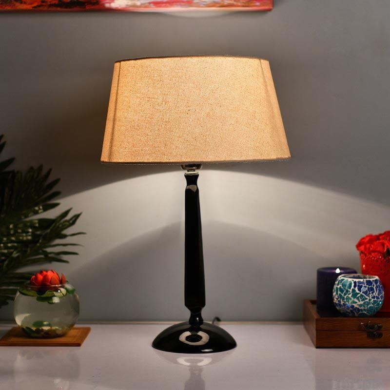 Table Lamp - Marvel Luminary Black Table Lamp - Khadi