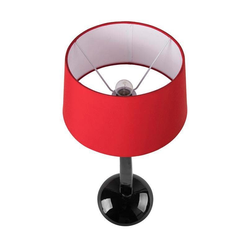 Table Lamp - Marvel Luminary Black Table Lamp - Red