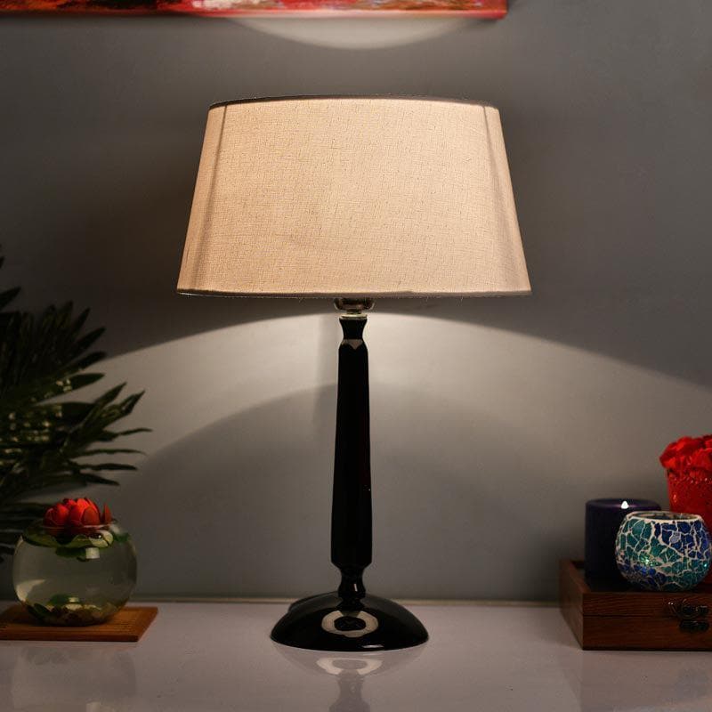 Table Lamp - Marvel Luminary Black Table Lamp - White