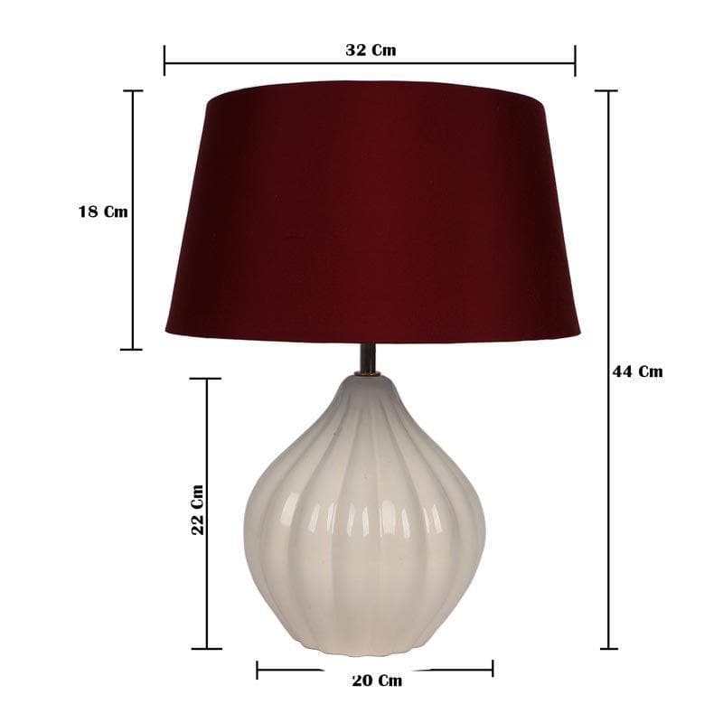 Table Lamp - Modak Table Lamp - Red