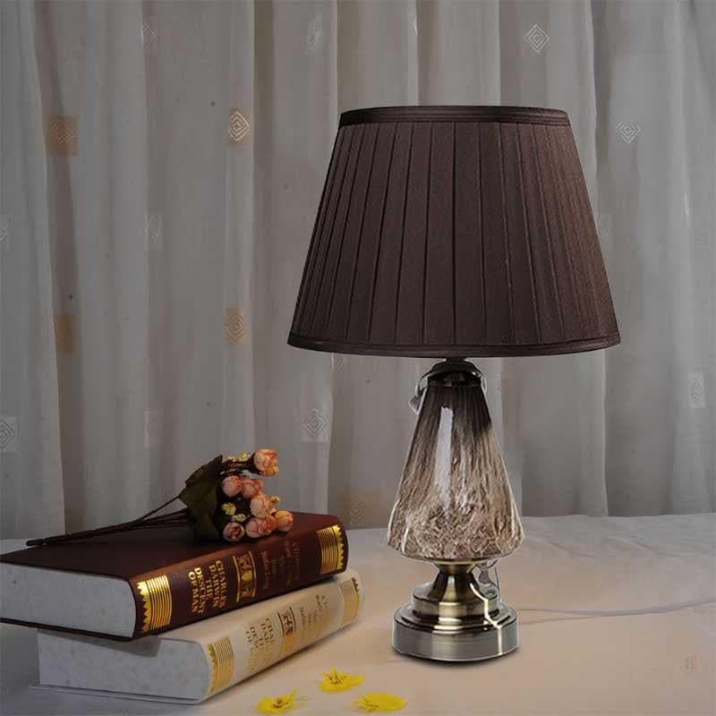 Table Lamp - Moonlit Whisper Table Lamp - Brown