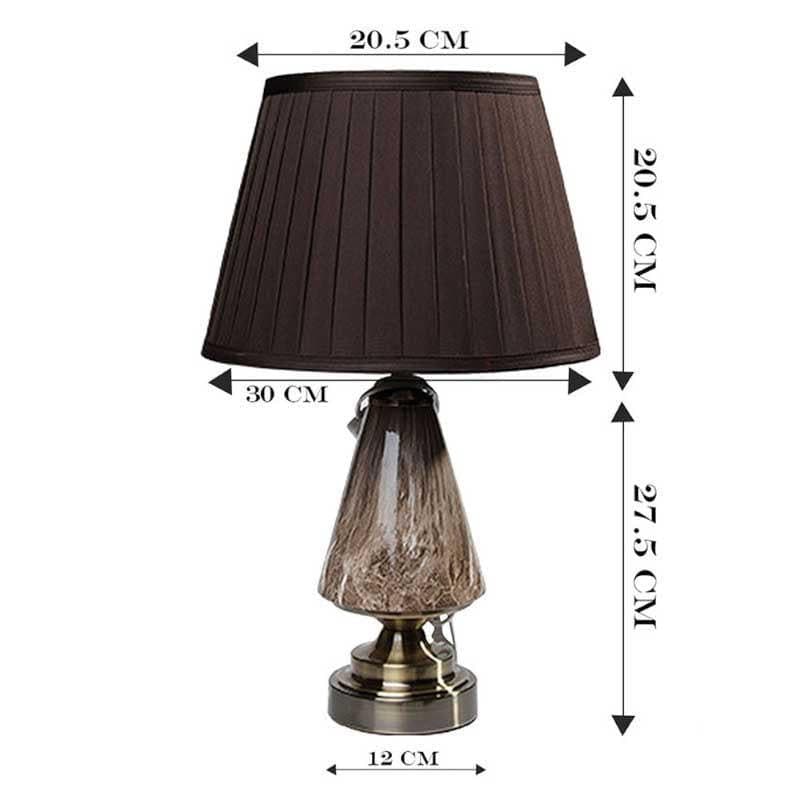 Table Lamp - Moonlit Whisper Table Lamp - Brown