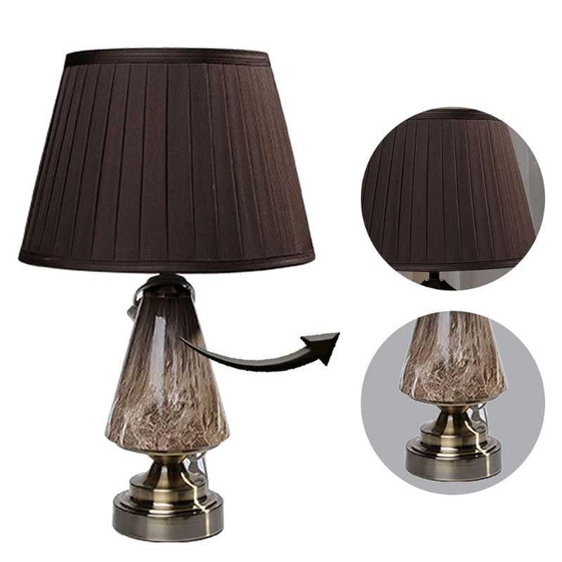 Table Lamp - Moonlit Whisper Table Lamp - Brown