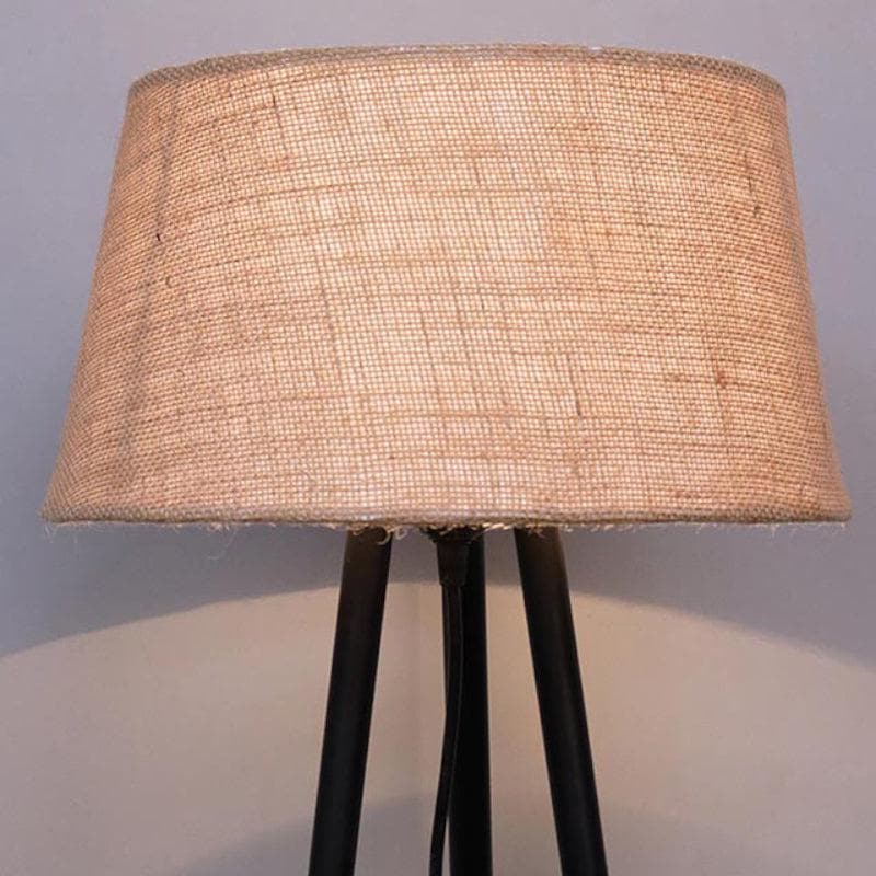 Table Lamp - Mudita Black Floor Lamp - Khadi