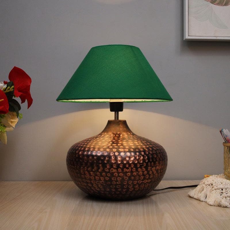 Buy Nihita Table Lamp - Green Table Lamp from Vaaree