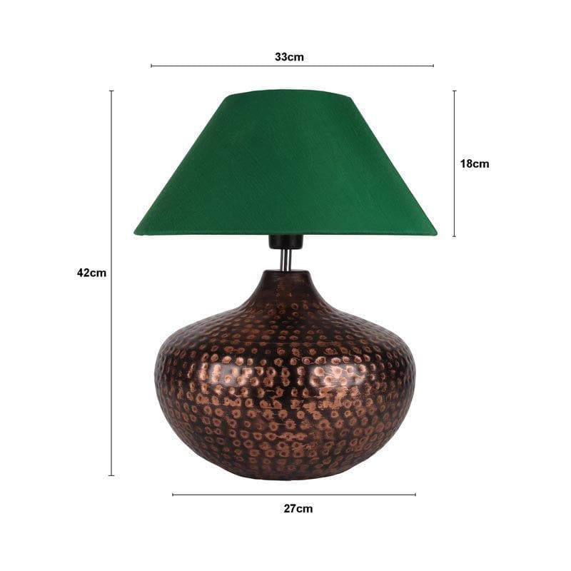 Buy Nihita Table Lamp - Green Table Lamp from Vaaree