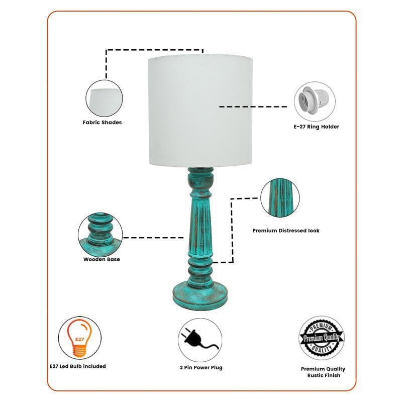 Table Lamp - Niyokta Table Lamp - White