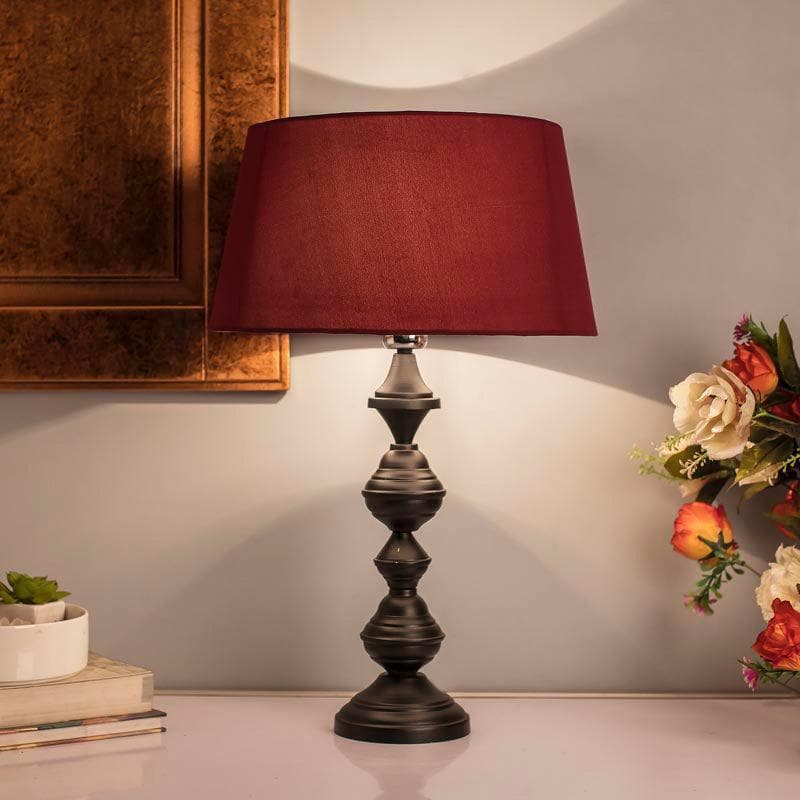 Buy Nordic Waterdrop Table Lamp - Red Table Lamp from Vaaree