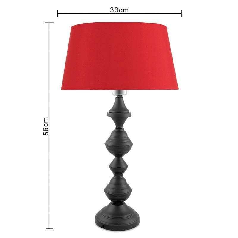 Buy Nordic Waterdrop Table Lamp - Red Table Lamp from Vaaree