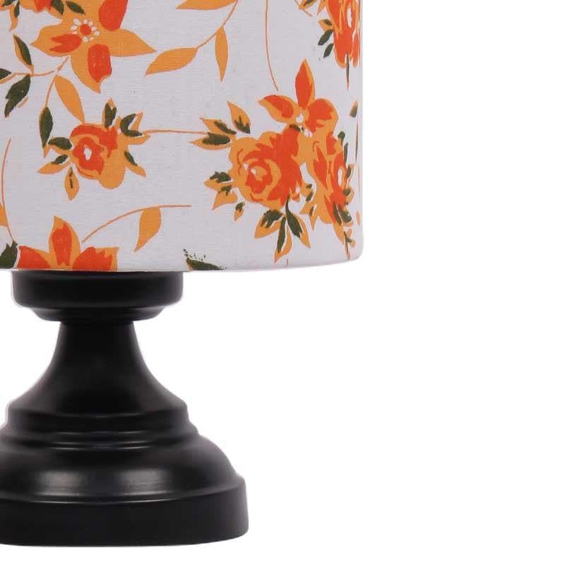 Table Lamp - Orange Fleur Burst Table Lamp