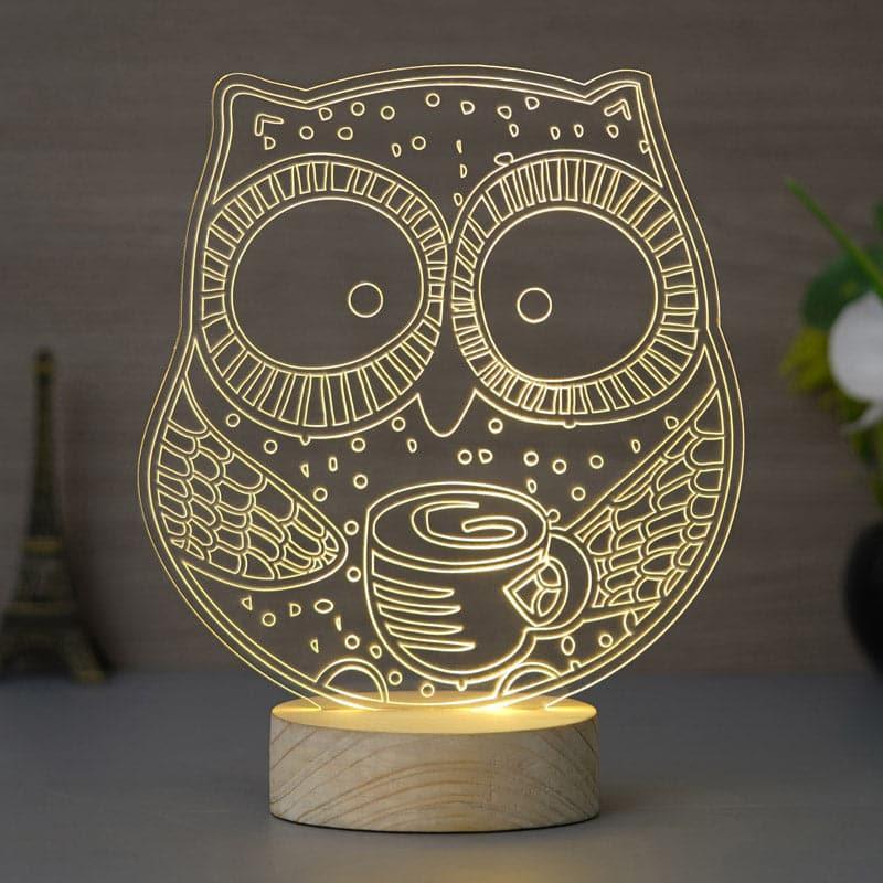 Table Lamp - Owl Hoot Lamp