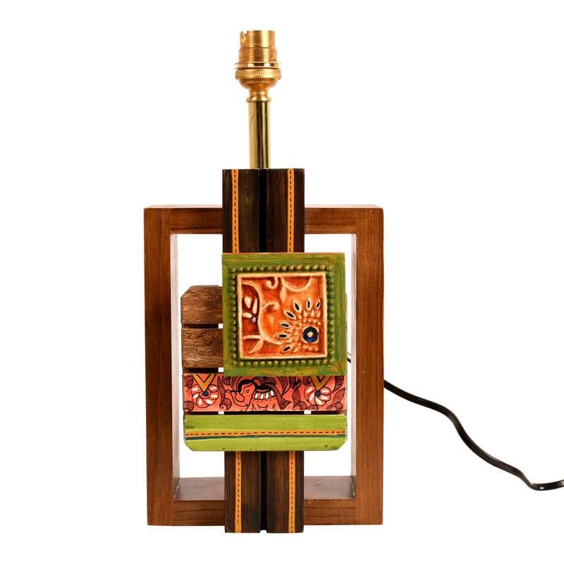 Buy Prena Wooden Table Lamp Table Lamp from Vaaree