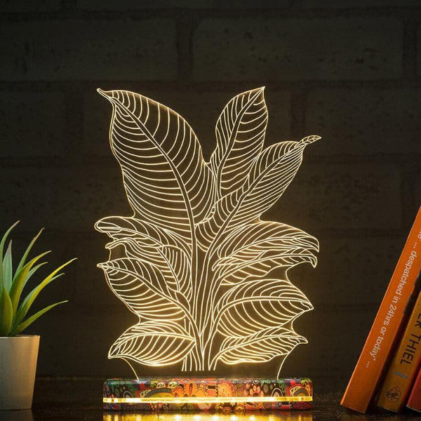 Table Lamp - Pristine Plant Lamp