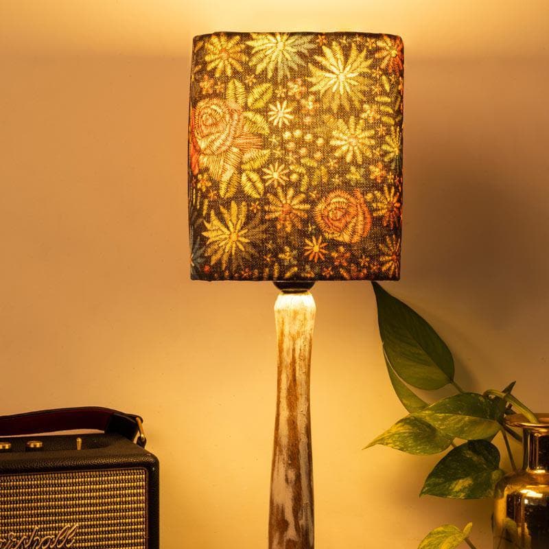 Table Lamp - Psychedelic Trance With Distress Stand Table Lamp